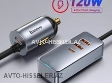 Avto adapter "Baseus 120W" - avto-hisseler.az
