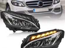 💡 Mercedes W205 C-Class Qabaq Faralar