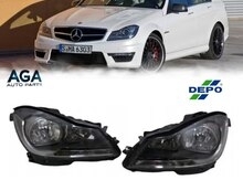 Mercedes W204 ön farası