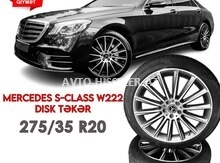 Mercedes W222 təkərlər R20