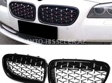 BMW F10 diamond radiator barmaqlığı ablisovka