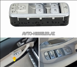Mercedes-Benz,GLS,GLE,W167 Şüşə qaldıran knopka