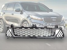 Kia Sorento 2015-2016 İşıqlı radiator barmaqlığı (Ablisovka)